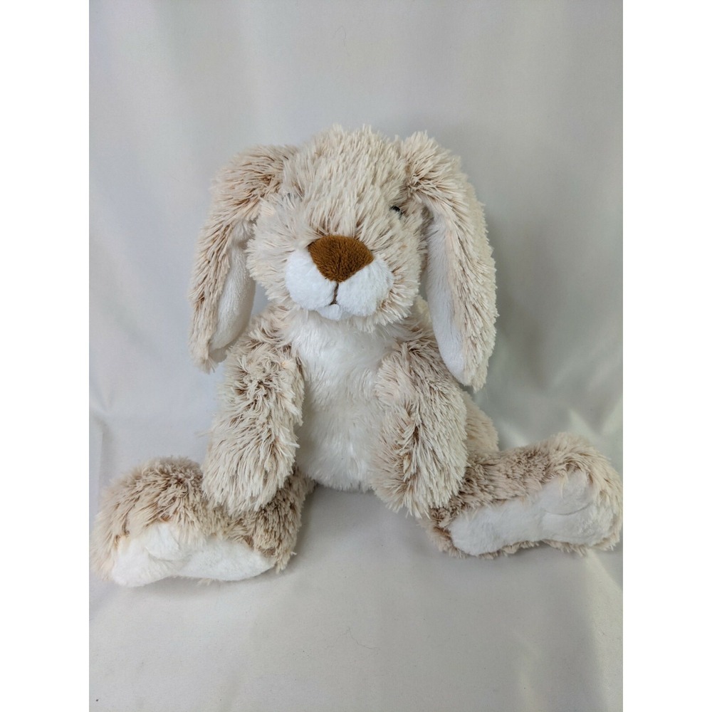 Melissa Doug‎ Tan Frosted Rabbit Plush 9 Inch Bunny Stuffed Animal Toy
